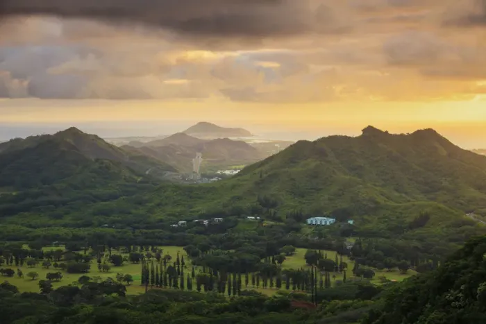 Framed Print : USA, Hawaii, Oahu, Nuuanu Pali Lookout Framed Print : USA, Hawaii, Oahu, Nuuanu Pali Lookout