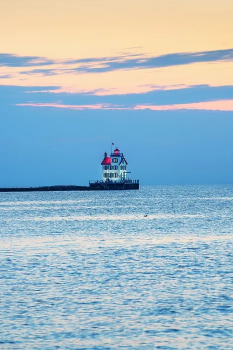 Framed Print : USA, Lorain, Ohio, Lake Erie, Lorain Lighthouse, Jewel Of The Port, Consistently Voted Best Lighthouse On Lake Erie Framed Print : USA, Lorain, Ohio, Lake Erie, Lorain Lighthouse, Jewel Of The Port, Consistently Voted Best Lighthouse On Lake Erie