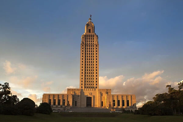 USA, Louisiana, Baton Rouge, Louisiana State Capitol
