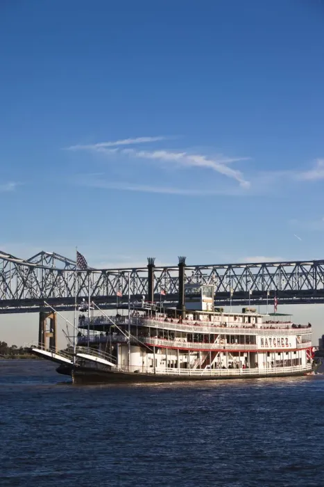Framed Print : USA, Louisiana, New Orleans, riverboat Natchez on the Mississippi River Framed Print : USA, Louisiana, New Orleans, riverboat Natchez on the Mississippi River