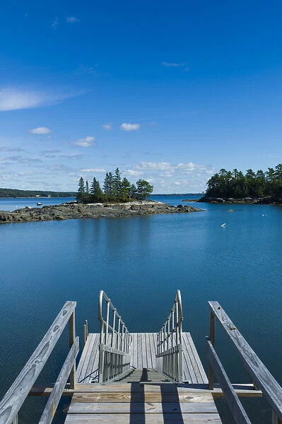 USA, Maine, Blue Hill, Blue Hill Harbor