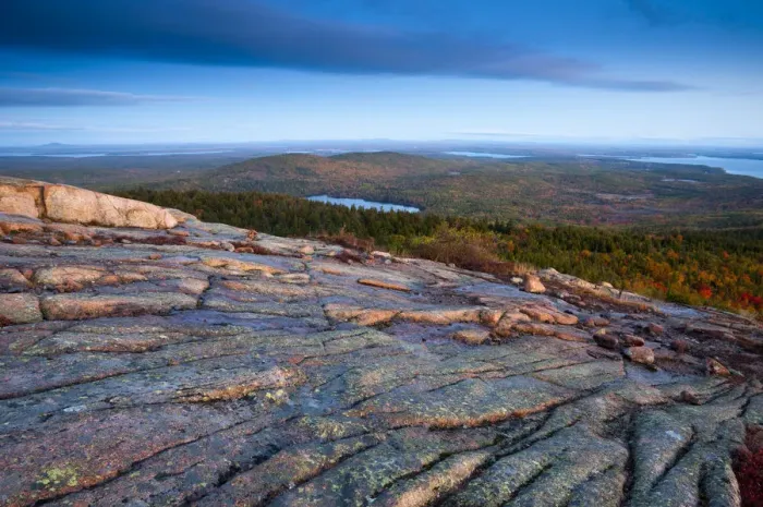 Framed Print : USA, Maine, Mount Desert Island, Acadia National Park, from Cadillac Mountain Framed Print : USA, Maine, Mount Desert Island, Acadia National Park, from Cadillac Mountain
