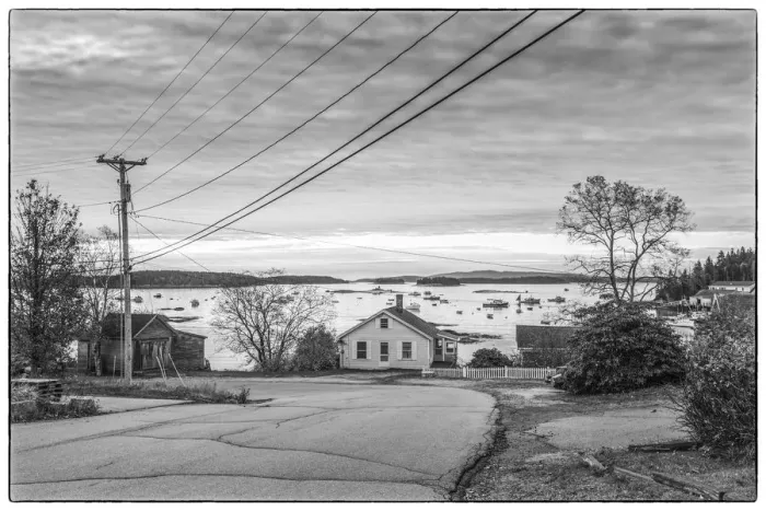 Framed Print : USA, Maine, Stonington, Stonington Harbor, dawn Framed Print : USA, Maine, Stonington, Stonington Harbor, dawn