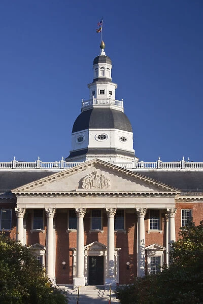 USA, Maryland, Annapolis, Maryland State Capitol