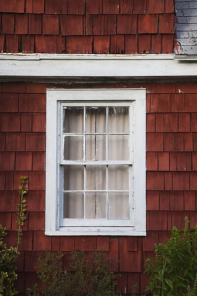 USA, Maryland, Eastern Shore of Chesapeake Bay, Royal Oak, old house detail