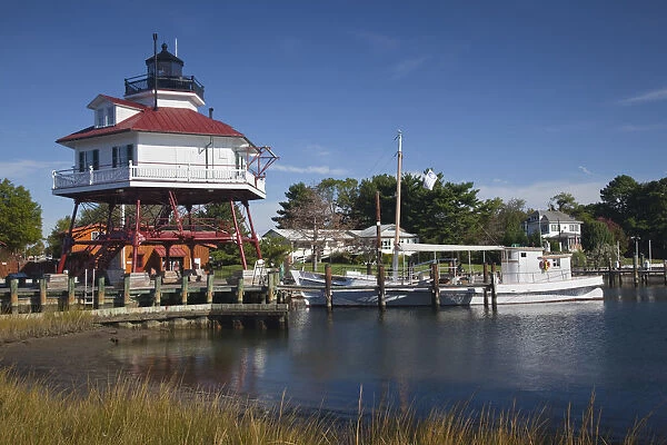 USA, Maryland, Western Shore of Chesapeake Bay, Solomons, Calvert Marine Museum