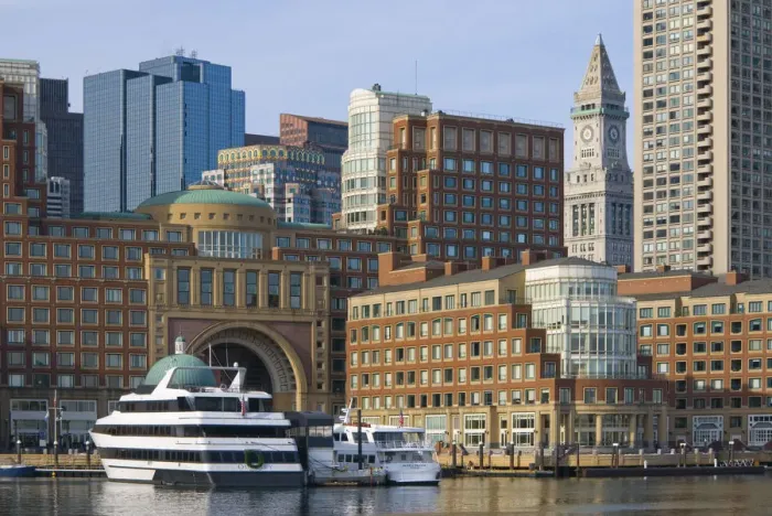 Framed Print : USA, Massachusetts, Boston, Rowes Wharf Framed Print : USA, Massachusetts, Boston, Rowes Wharf