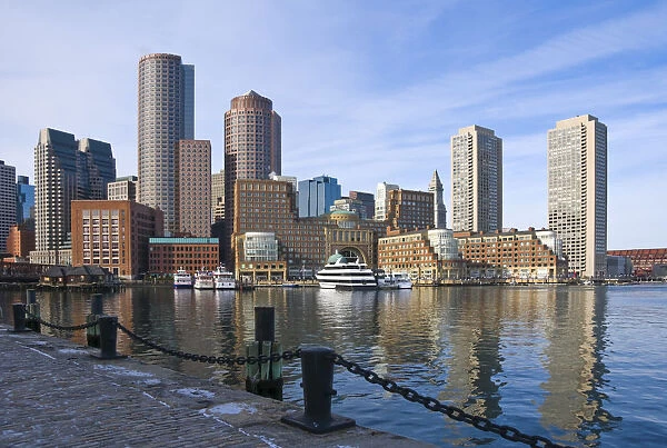USA, Massachusetts, Boston, Rowes Wharf