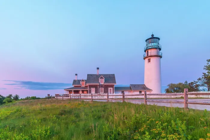 Framed Print : USA, Massachusetts, Cape Cod, Outer Cape, Cape Cod National Seashore, Truro, Highland or Cape Cod Lighthouse Framed Print : USA, Massachusetts, Cape Cod, Outer Cape, Cape Cod National Seashore, Truro, Highland or Cape Cod Lighthouse