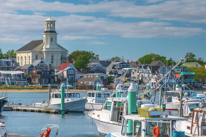 Framed Print : USA, Massachusetts, Cape Cod, Outer Cape, Provincetown, Provincetown Wharf, MacMillan Pier and Provincetown Public Library Framed Print : USA, Massachusetts, Cape Cod, Outer Cape, Provincetown, Provincetown Wharf, MacMillan Pier and Provincetown Public Library