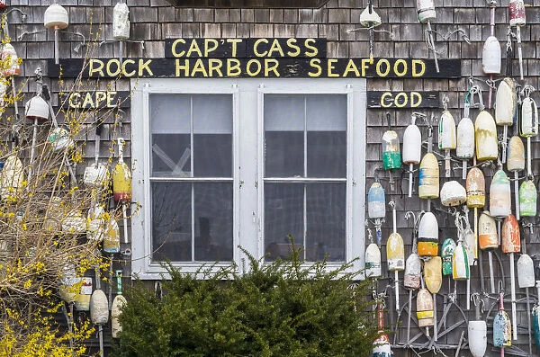 USA, Massachusetts, Cape Cod, Rock Harbor, lobster shack
