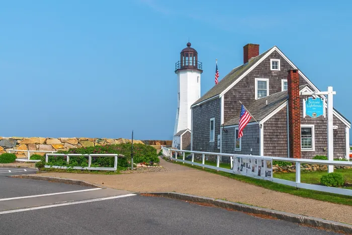 Framed Print : USA, Massachusetts, Scituate, Cedar Point, Scituate Lighthouse Framed Print : USA, Massachusetts, Scituate, Cedar Point, Scituate Lighthouse