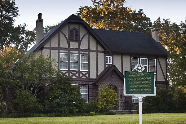 USA, Mississippi, Jackson, Eudora Welty House, home of noted American writer Eudora