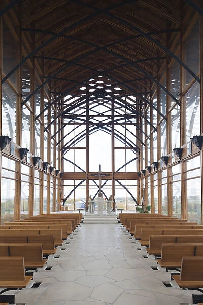 USA, Nebraska, Gretna, The Holy Family Shrine chapel
