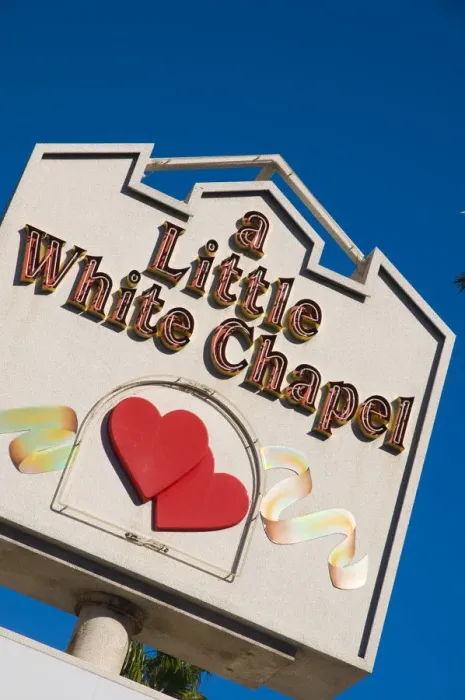 Framed Print : USA, Nevada, Las Vegas, A Little White Chapel Wedding Chapel Framed Print : USA, Nevada, Las Vegas, A Little White Chapel Wedding Chapel