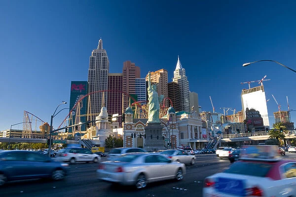 USA, Nevada, Las Vegas, New York New York Hotel and Casino