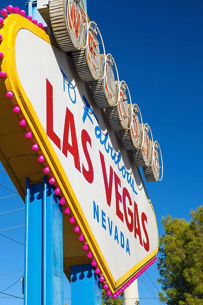 USA, Nevada, Las Vegas, Welcome To Fabulous Las Vegas Sign