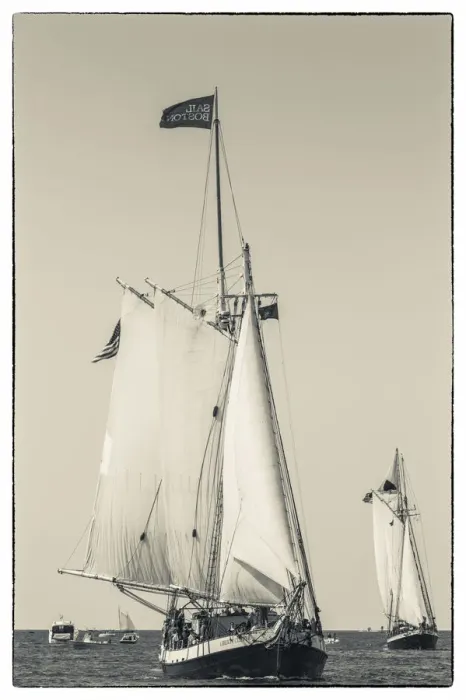 Framed Print : USA, New England, Cape Ann, Massachusetts, Gloucester, Gloucester Schooner Festival