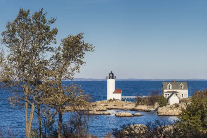 Framed Print : USA, New England, Cape Ann, Massachusetts, Annisquam, Annisquam Lighthouse, winter Framed Print : USA, New England, Cape Ann, Massachusetts, Annisquam, Annisquam Lighthouse, winter