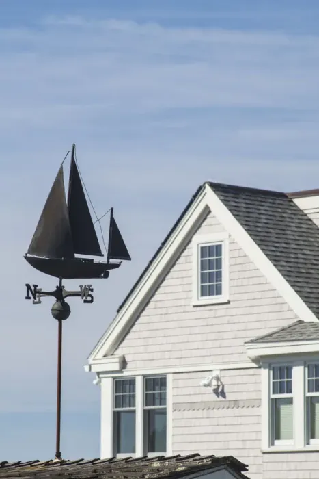 Framed Print : USA, New England, Cape Ann, Massachusetts, Annisquam, sailing ship weather vane Framed Print : USA, New England, Cape Ann, Massachusetts, Annisquam, sailing ship weather vane