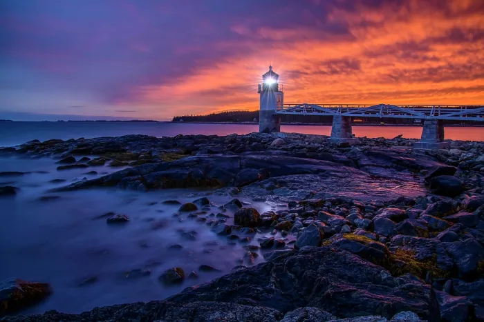 Framed Print : USA, New England, Maine, Port Clyde, Marshall Point Light Station Framed Print : USA, New England, Maine, Port Clyde, Marshall Point Light Station