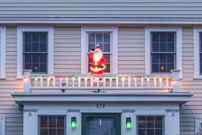 Framed Print : USA, New England, Massachusetts, Cape Cod, Provincetown, Santa Claus Christmas Framed Print : USA, New England, Massachusetts, Cape Cod, Provincetown, Santa Claus Christmas