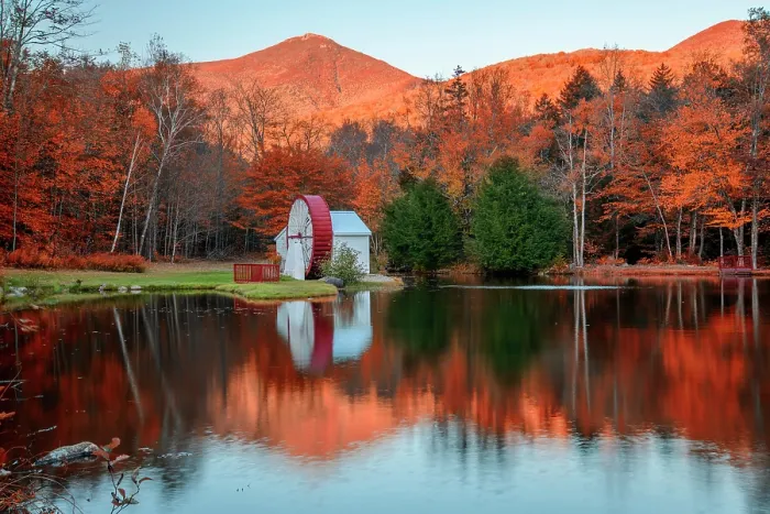 Framed Print : USA, New England, New Hampshire, Lincoln, White Mountains, Kancamagus Highway, Pond Framed Print : USA, New England, New Hampshire, Lincoln, White Mountains, Kancamagus Highway, Pond