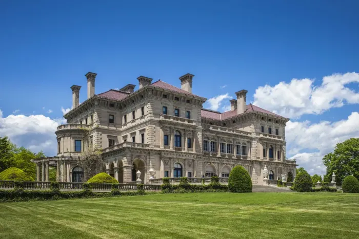 Framed Print : USA, New England, Rhode Island, Newport, The Breakers, early 20th century mansion Framed Print : USA, New England, Rhode Island, Newport, The Breakers, early 20th century mansion
