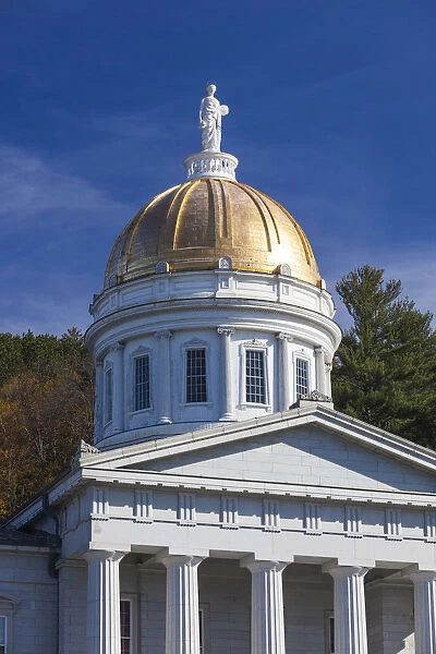 USA, New England, Vermont, Montpelier, Vermont State House
