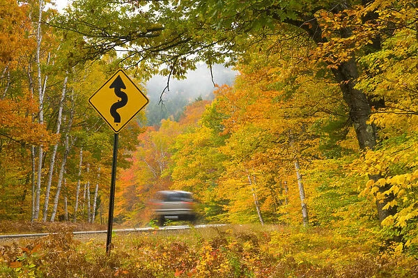 USA, New Hampshire, White Mountain National Park, Kankamagus Highway