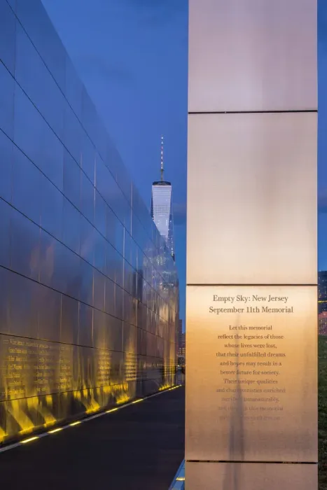 Framed Print : USA, New Jersey, Jersey City, Liberty State Park, Empty Sky memorial to new Jerseyans Framed Print : USA, New Jersey, Jersey City, Liberty State Park, Empty Sky memorial to new Jerseyans