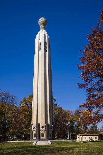 USA, New Jersey, Menlo Park, Edison Memorial Tower, built on the site of inventor