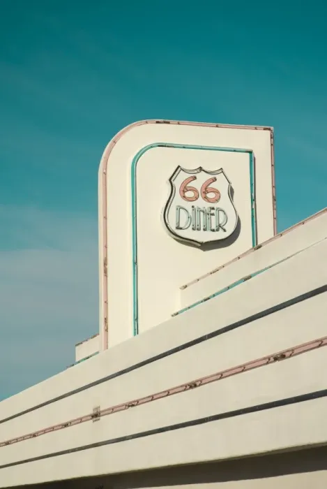 Framed Print : USA, New Mexico, Albuquerque, Route 66 Diner Framed Print : USA, New Mexico, Albuquerque, Route 66 Diner