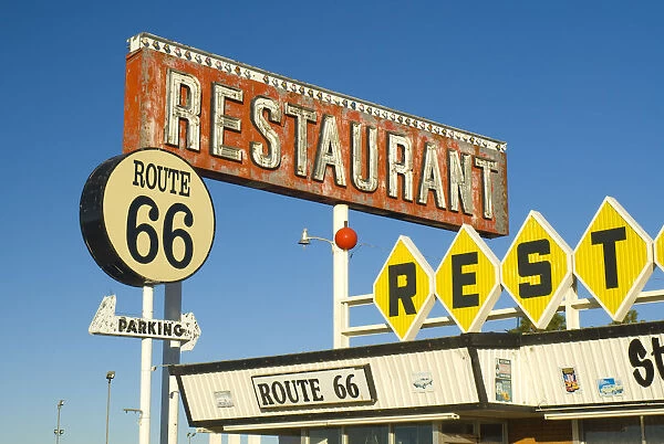 USA, New Mexico, Route 66, Santa Rosa, The Route 66 Restaurant