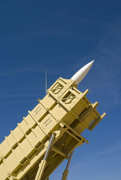 USA, New Mexico, White Sands Missile Range, Patriot Missiles