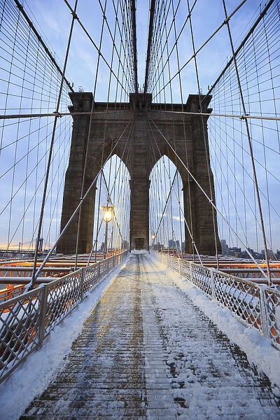 Usa, New York City, Brooklyn, Brooklyn Bridge