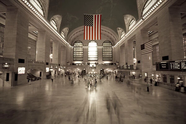 USA, New York City, Manhattan, Grand Central Station