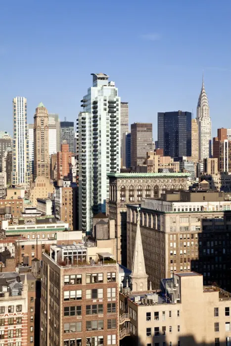 Framed Print : USA, New York City, Manhattan, Mid-Town Manhattan Framed Print : USA, New York City, Manhattan, Mid-Town Manhattan