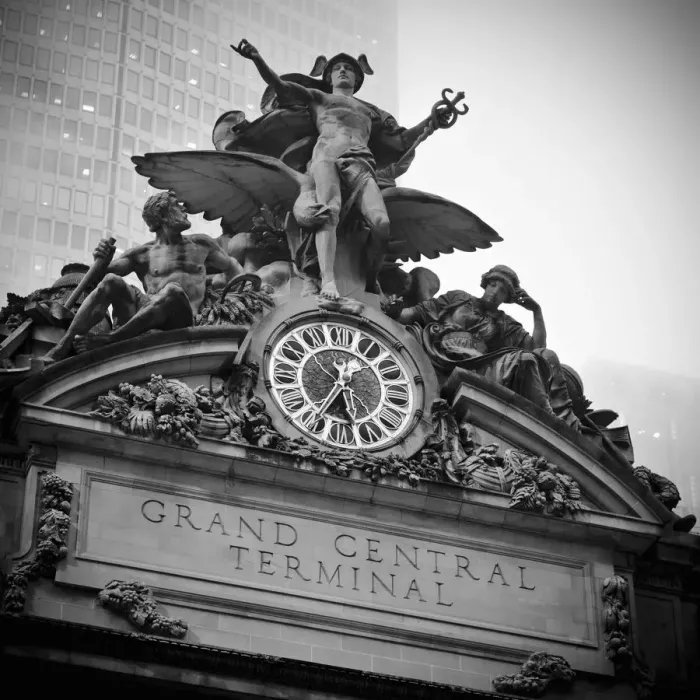 Framed Print : USA, New York City, Manhattan, Midtown, Grand Central Station