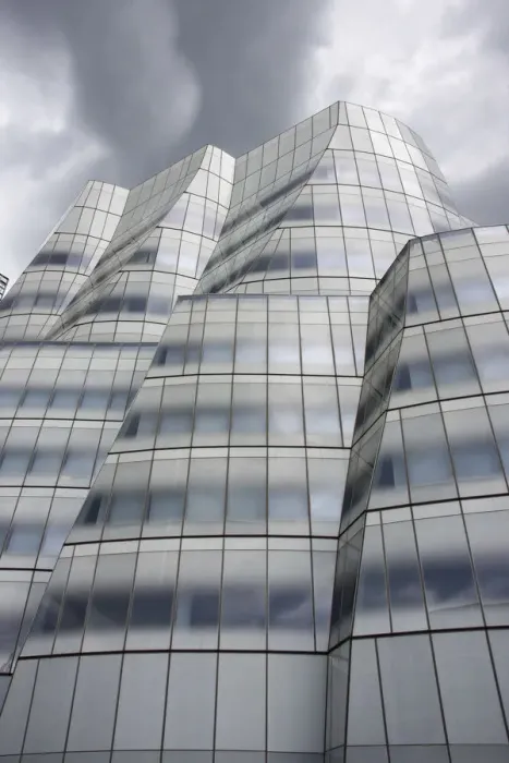 Framed Print : USA, New york, The IAC Building designed by architect Frank Gehry Framed Print : USA, New york, The IAC Building designed by architect Frank Gehry