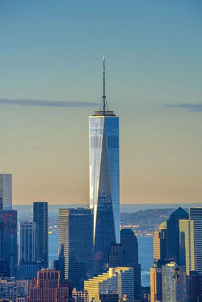 USA, New York, Lower Manhattan, Freedom Tower