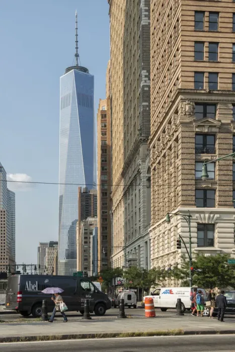 Framed Print : USA, New York, Manhattan, Battery, one world trade tower Framed Print : USA, New York, Manhattan, Battery, one world trade tower