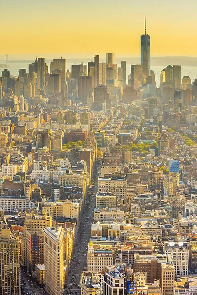 USA, New York, Manhattan, Lower Manhattan, Freedom Tower