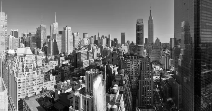 Framed Print : USA, New York, Manhattan, Midtown, including Empire State Building Framed Print : USA, New York, Manhattan, Midtown, including Empire State Building