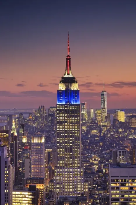 Framed Print : USA, New York, Manhattan, Top of the Rock Observatory, Midtown Manhattan and Empire Framed Print : USA, New York, Manhattan, Top of the Rock Observatory, Midtown Manhattan and Empire