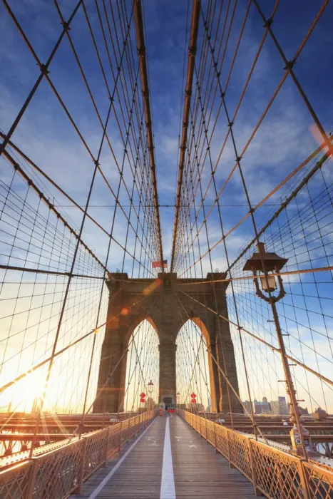 Framed Print : USA, New York, New York City, Brooklyn Bridge Framed Print : USA, New York, New York City, Brooklyn Bridge