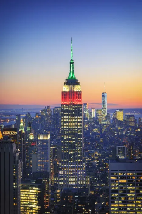 Framed Print : USA, New York, New York City, Empire State Building and Midtown Manhattan Skyline Framed Print : USA, New York, New York City, Empire State Building and Midtown Manhattan Skyline
