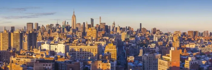 Framed Print : USA, New York, New York City, Lower Manhattan, Mid-town Manhattan skyline, elevated view Framed Print : USA, New York, New York City, Lower Manhattan, Mid-town Manhattan skyline, elevated view