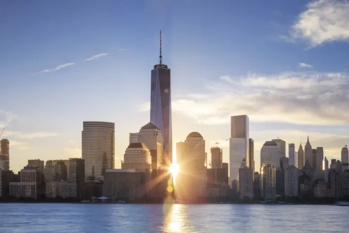 Framed Print : USA, New York, New York City, Lower Manhattan Skyline Framed Print : USA, New York, New York City, Lower Manhattan Skyline