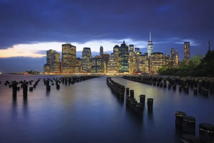 Framed Print : USA, New York, New York City, Lower Manhattan Skyline Framed Print : USA, New York, New York City, Lower Manhattan Skyline